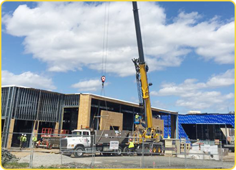 Crane Lifting Heavy Objects